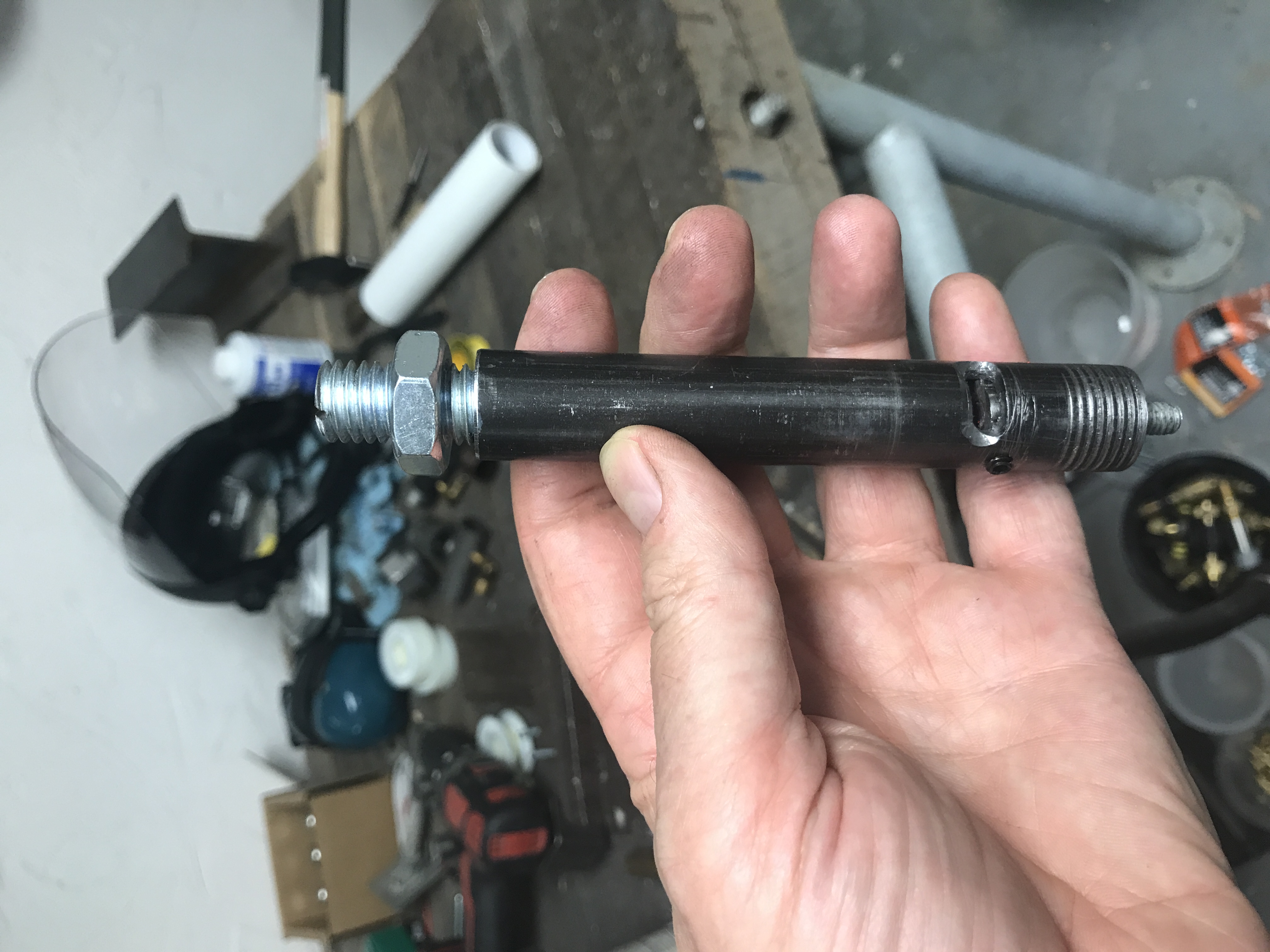 A smaller pipe for a high note